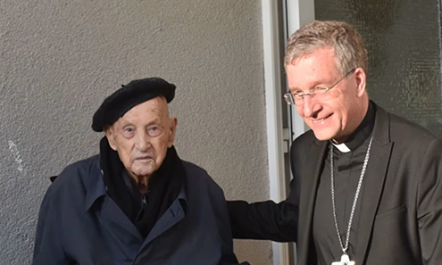 Đức Giáo Hoàng chúc mừng linh mục cao tuổi nhất thế giới tròn 110 tuổi